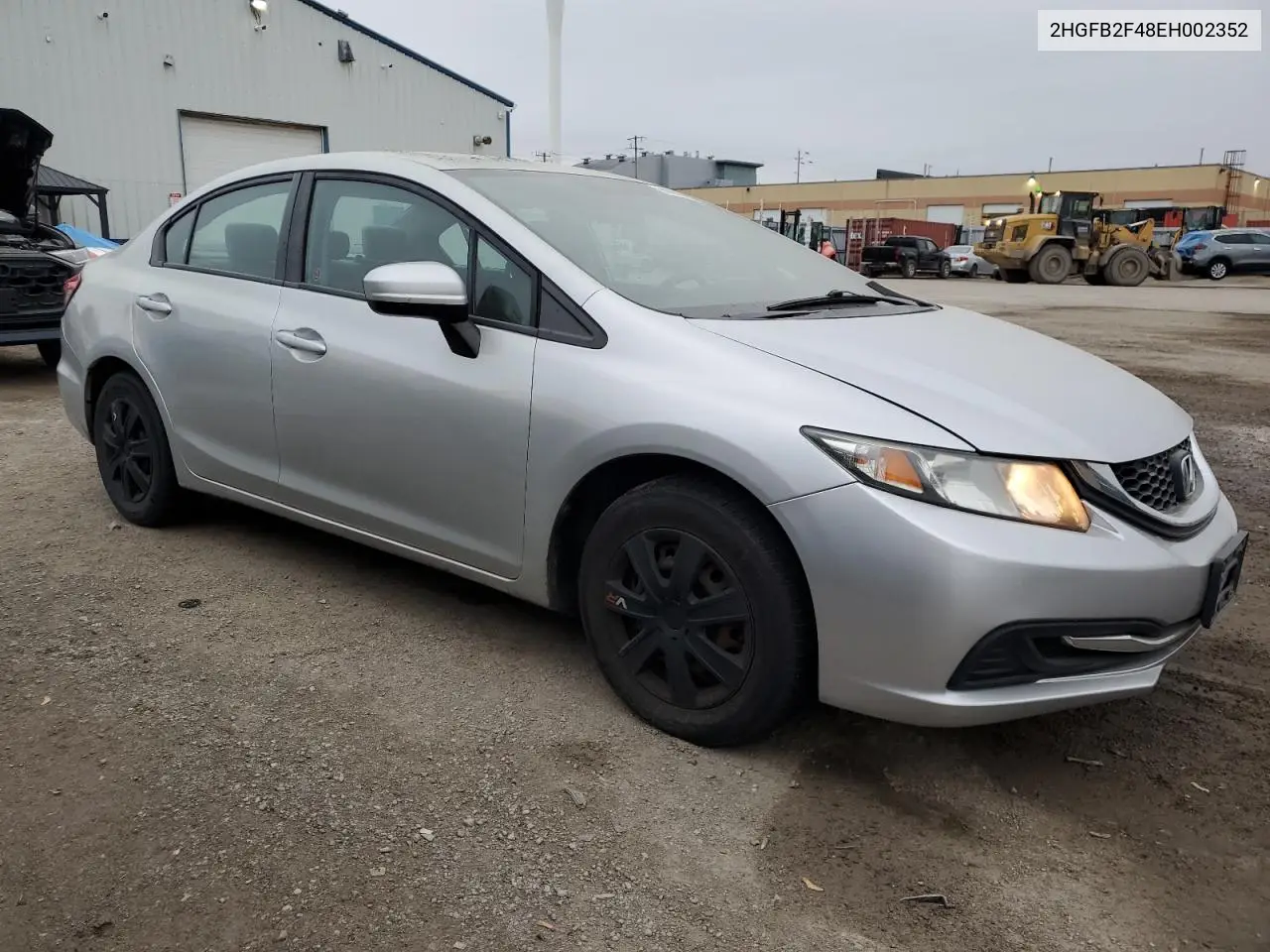 2HGFB2F48EH002352 2014 Honda Civic Lx