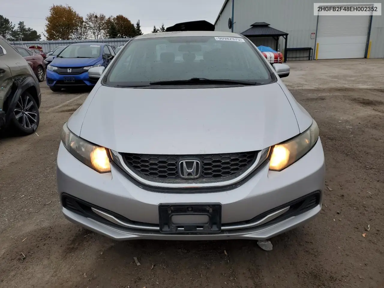 2HGFB2F48EH002352 2014 Honda Civic Lx