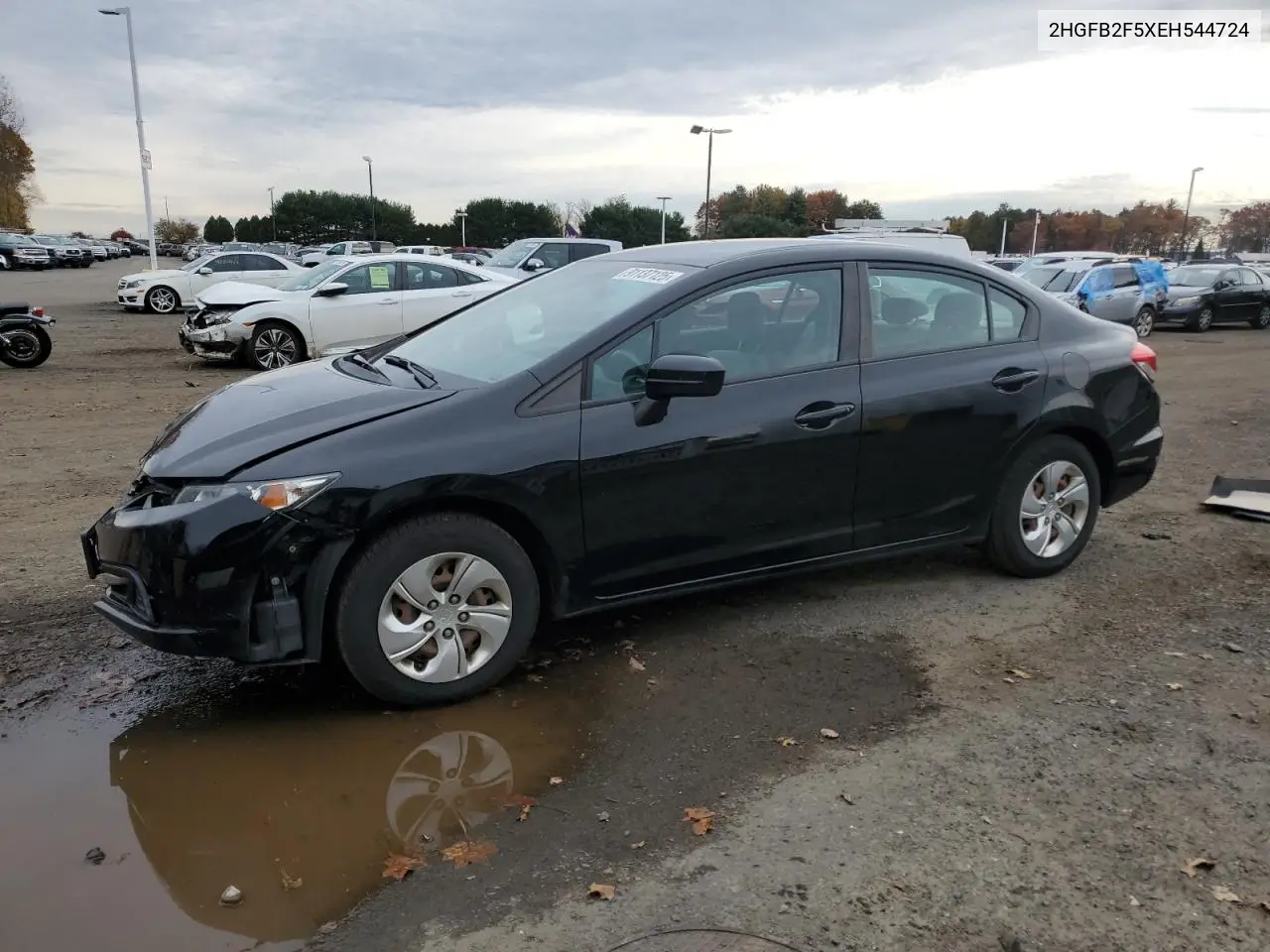 2HGFB2F5XEH544724 2014 Honda Civic Lx