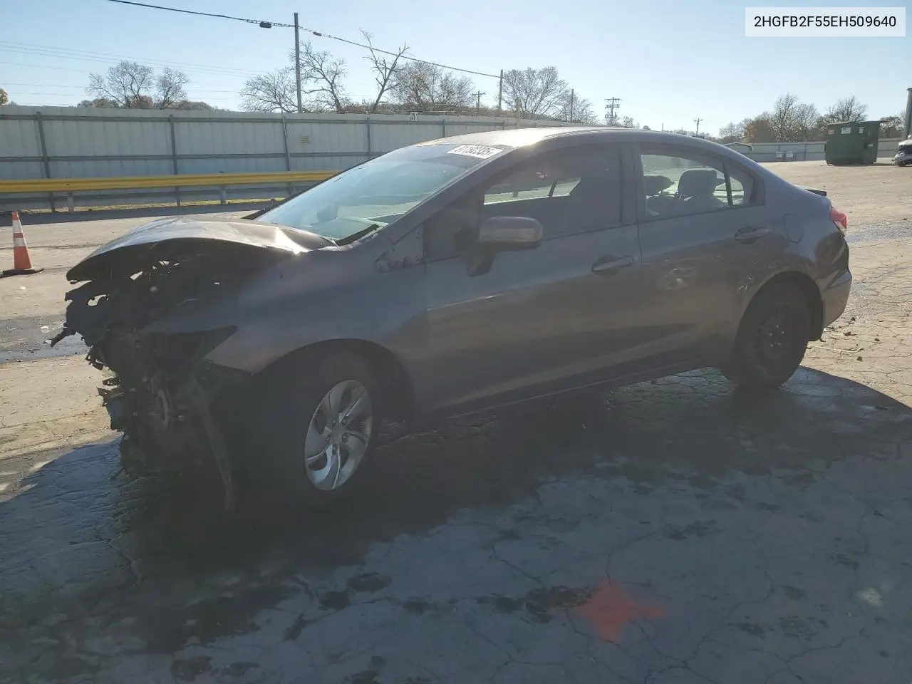 2HGFB2F55EH509640 2014 Honda Civic Lx