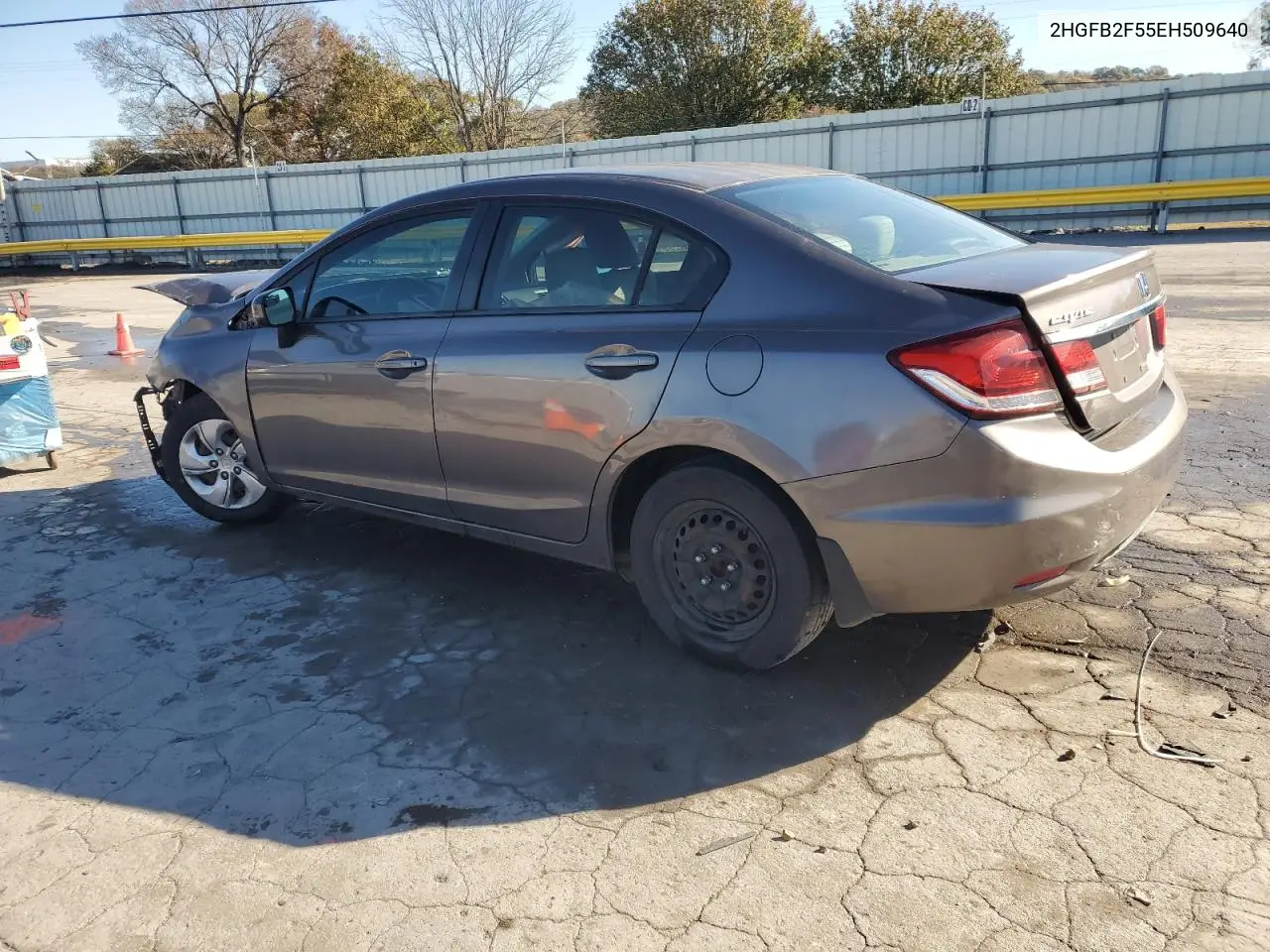 2HGFB2F55EH509640 2014 Honda Civic Lx