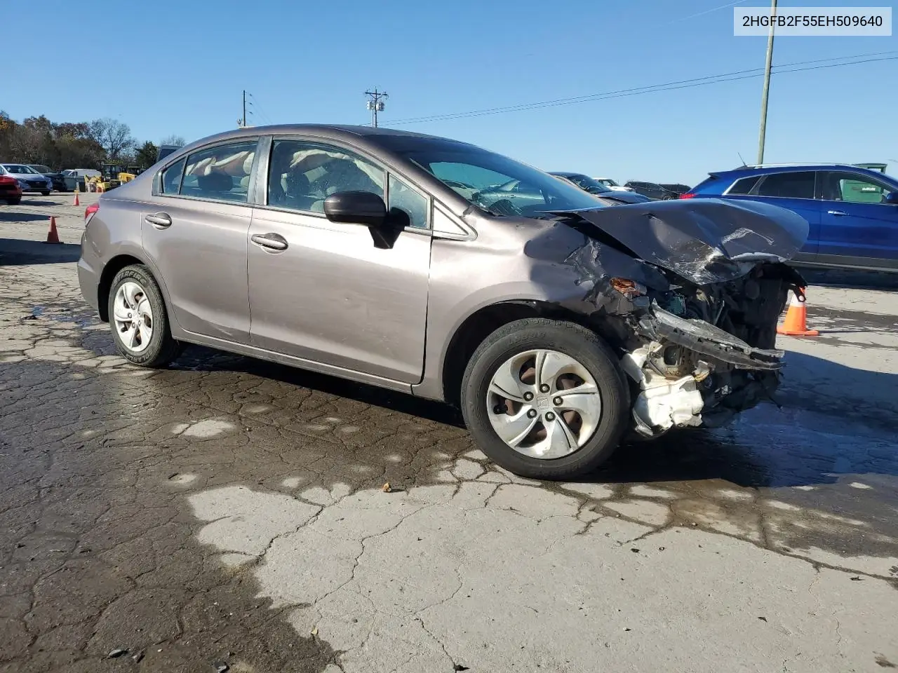 2HGFB2F55EH509640 2014 Honda Civic Lx