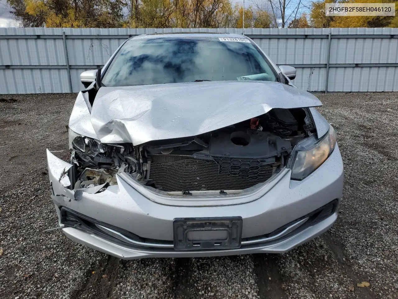 2HGFB2F58EH046120 2014 Honda Civic Lx