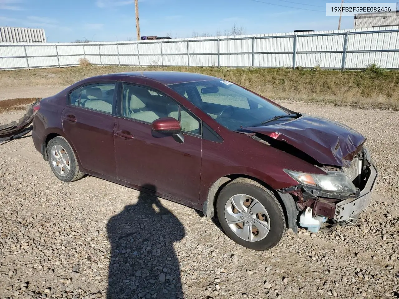 19XFB2F59EE082456 2014 Honda Civic Lx