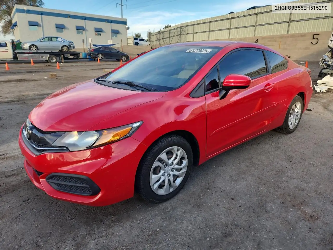 2HGFG3B55EH515290 2014 Honda Civic Lx