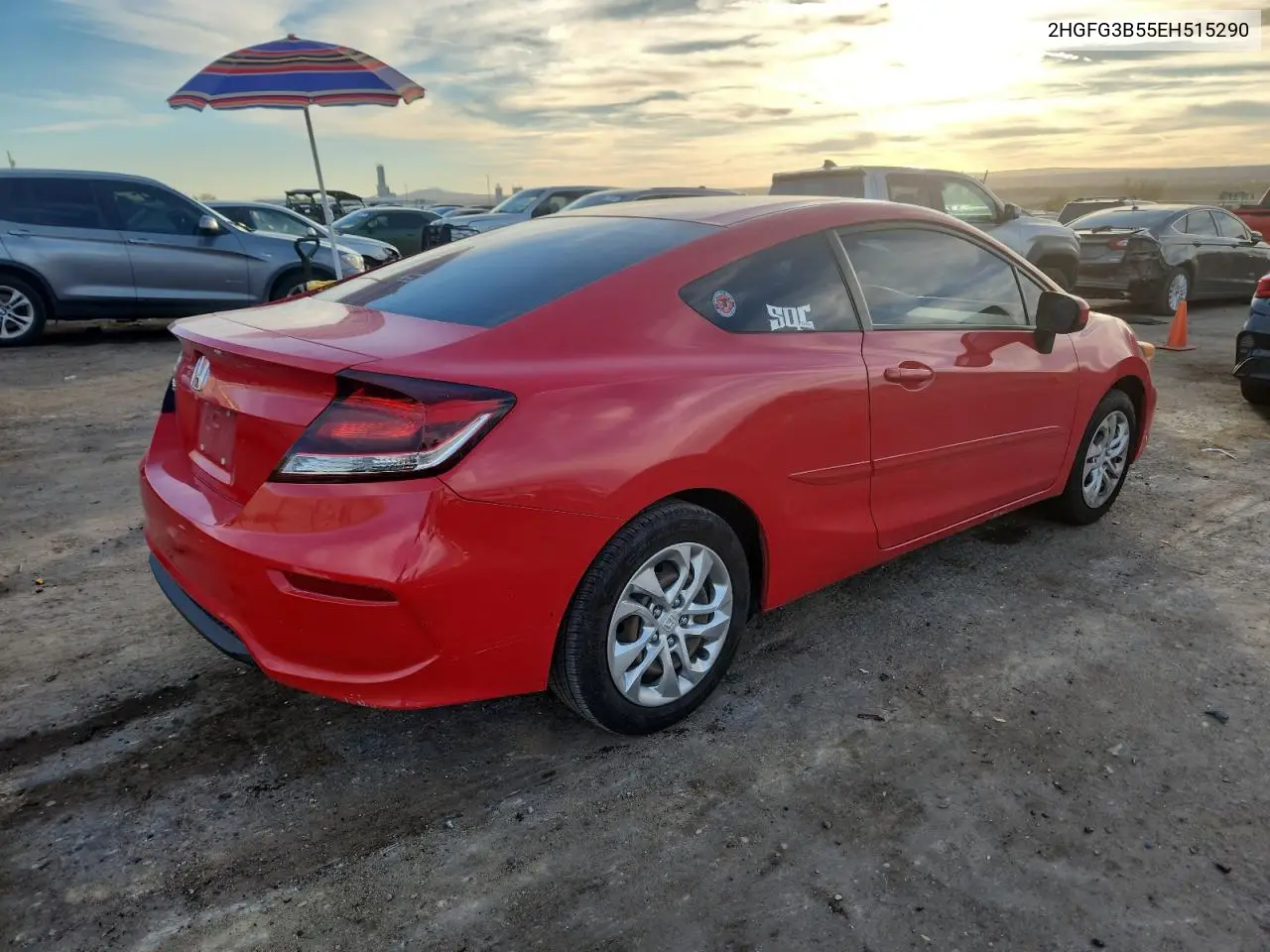 2HGFG3B55EH515290 2014 Honda Civic Lx