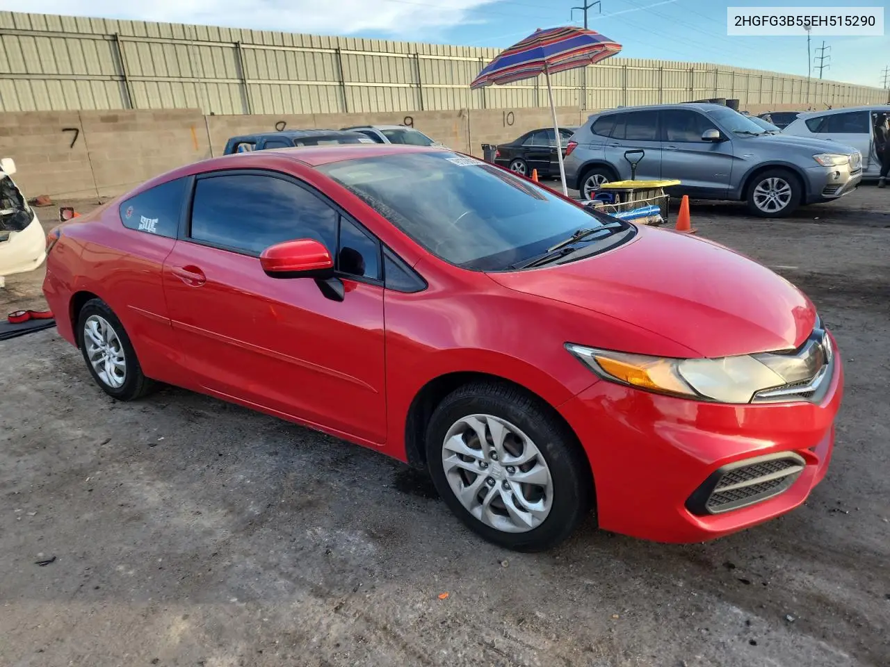 2HGFG3B55EH515290 2014 Honda Civic Lx