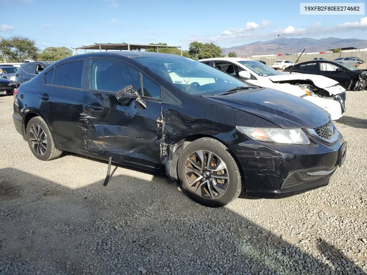 19XFB2F80EE274682 2014 Honda Civic Ex