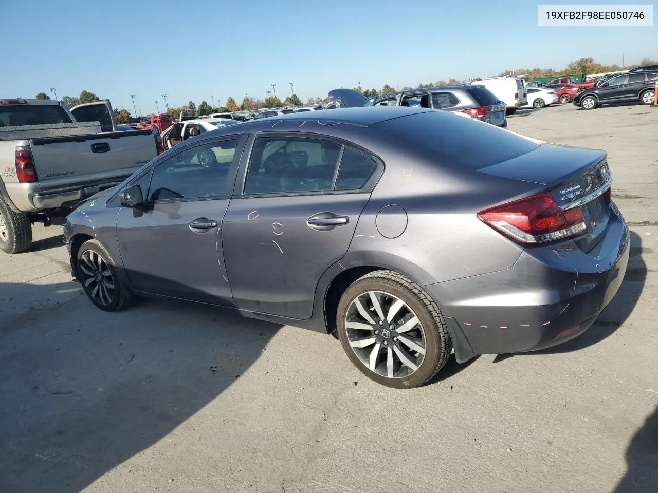 19XFB2F98EE050746 2014 Honda Civic Exl