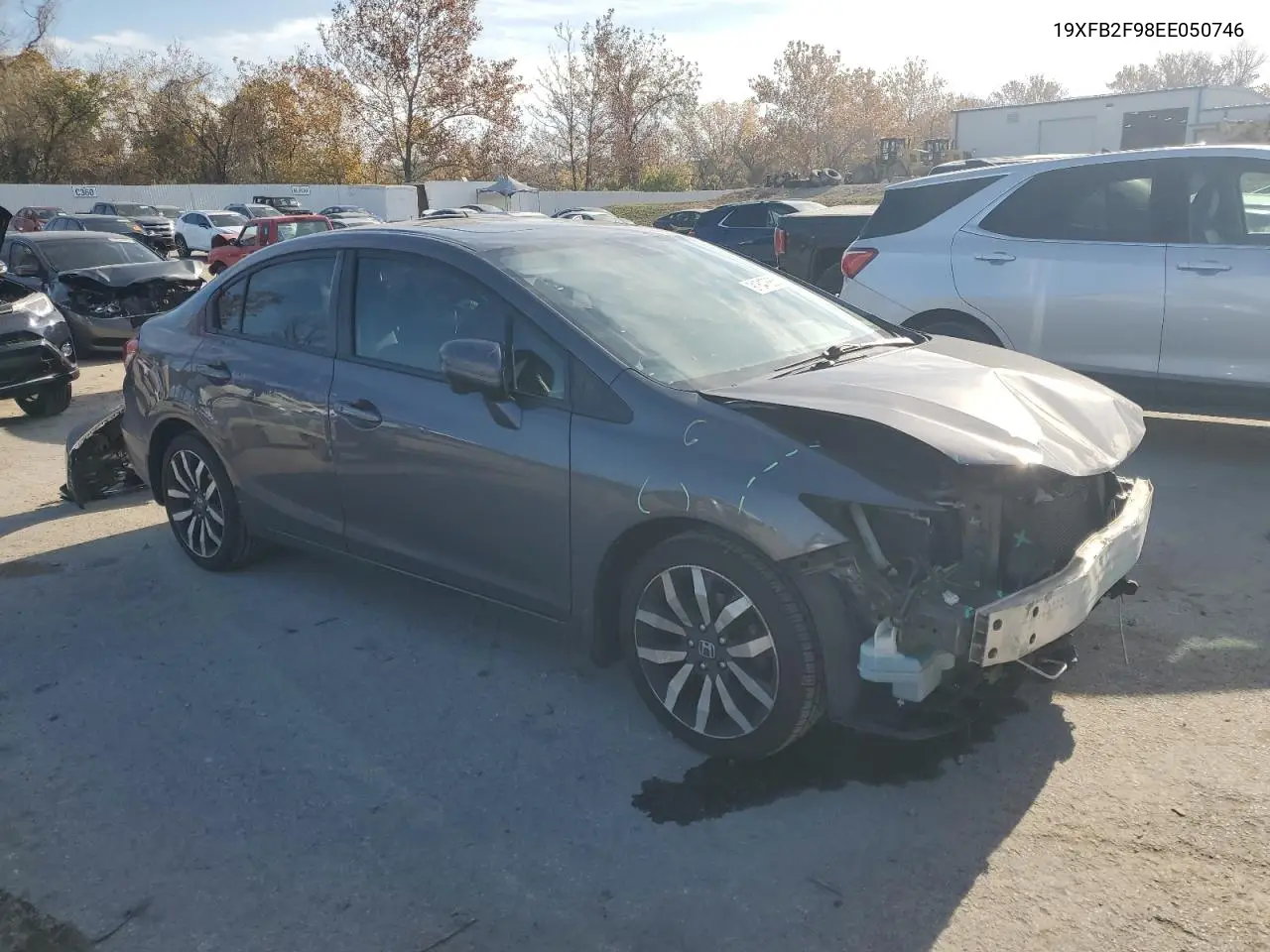 19XFB2F98EE050746 2014 Honda Civic Exl