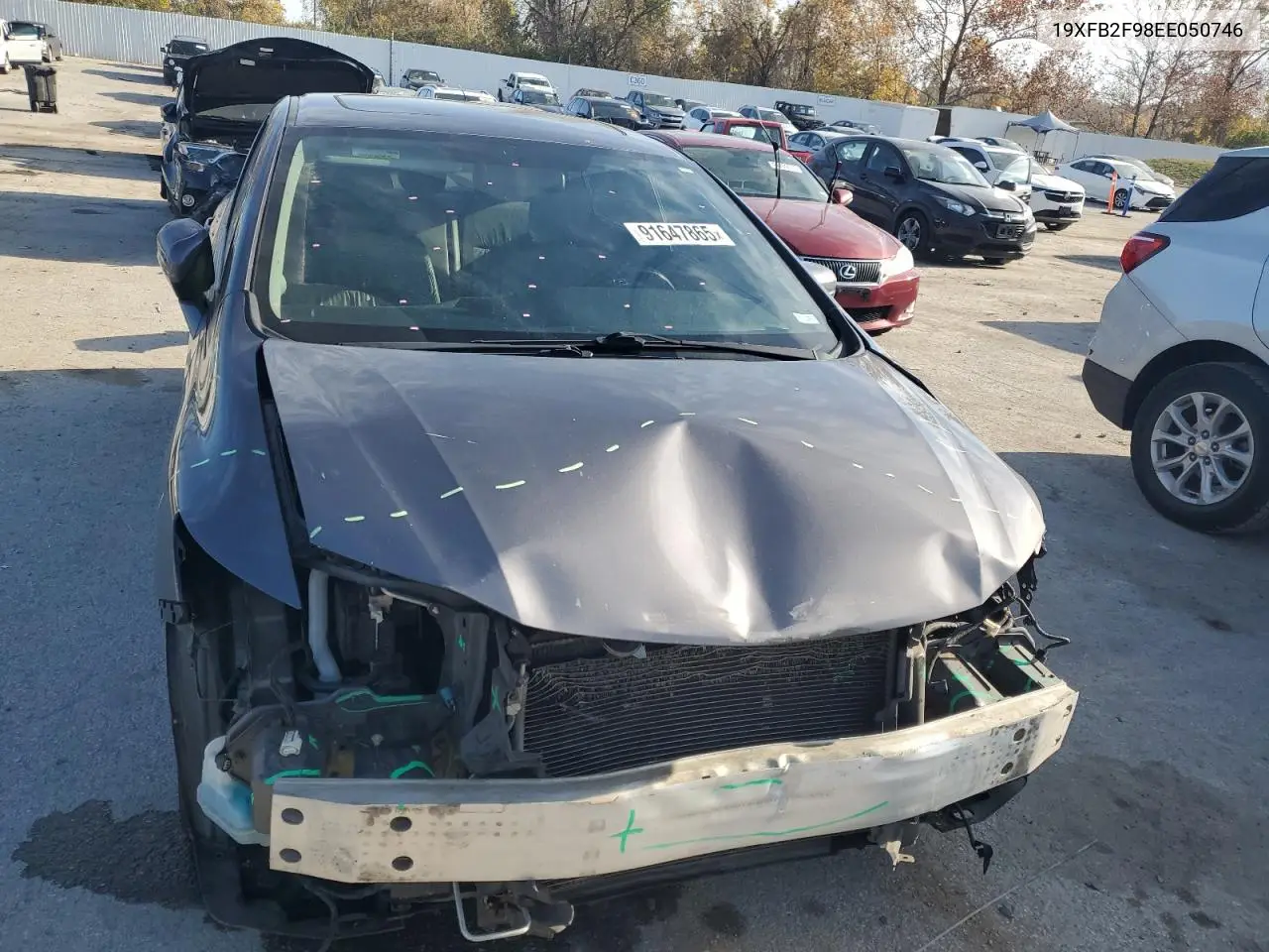 19XFB2F98EE050746 2014 Honda Civic Exl