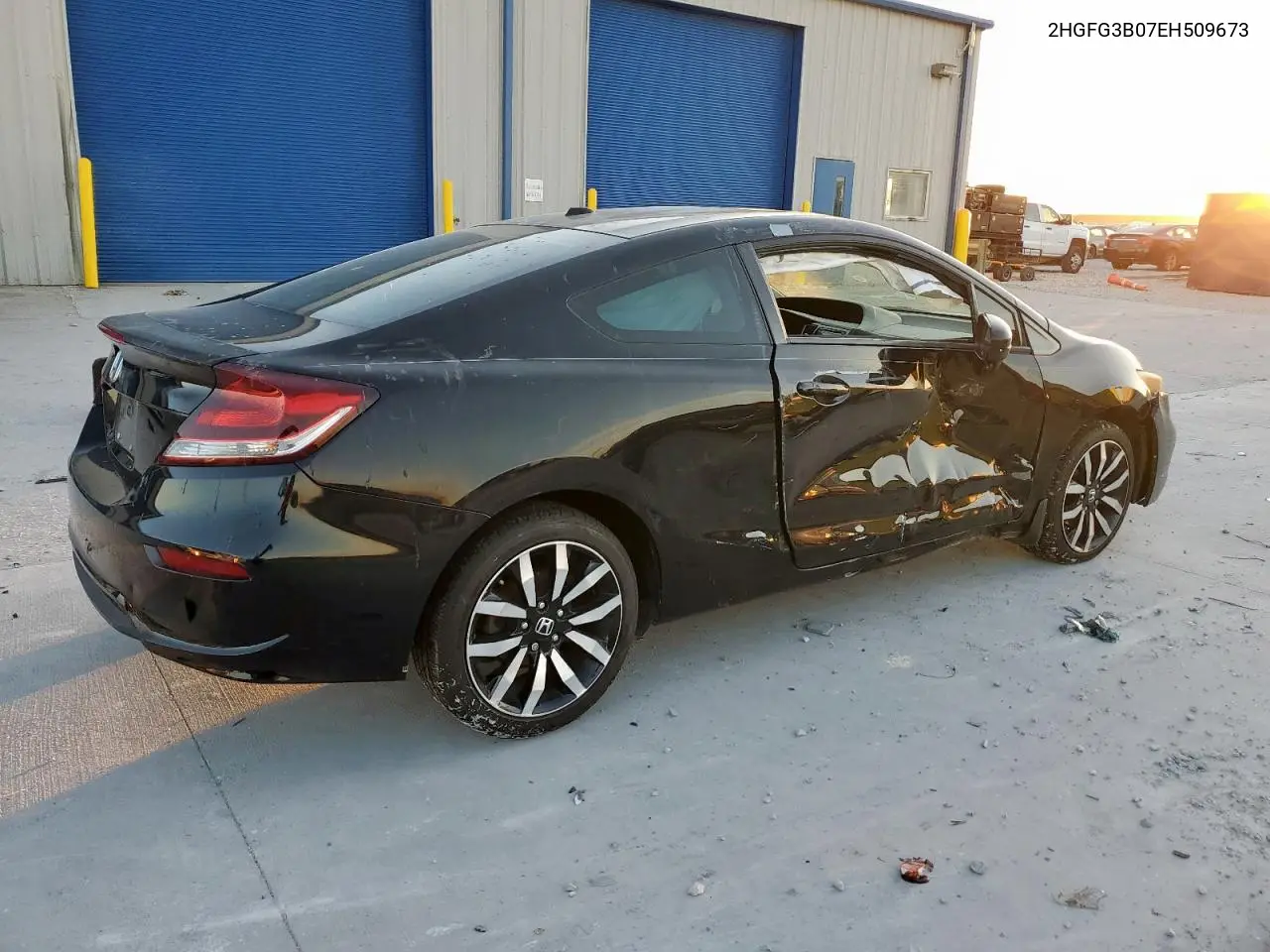 2HGFG3B07EH509673 2014 Honda Civic Exl