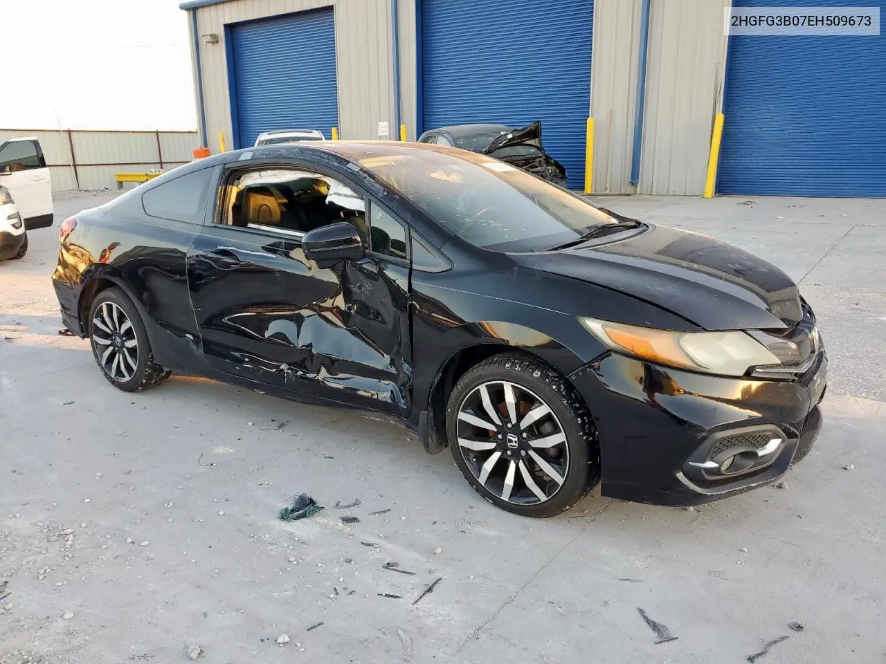 2HGFG3B07EH509673 2014 Honda Civic Exl