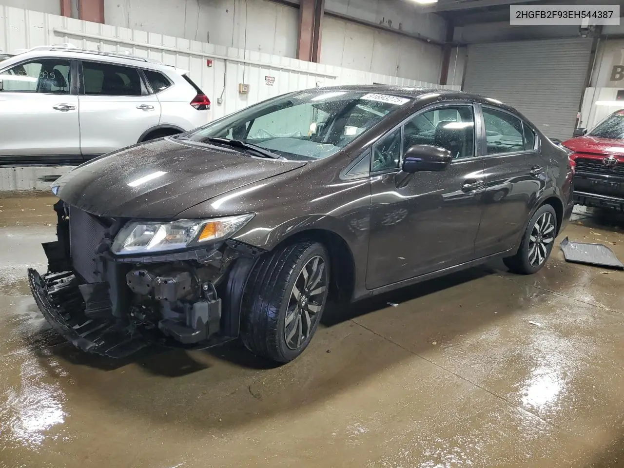 2HGFB2F93EH544387 2014 Honda Civic Exl