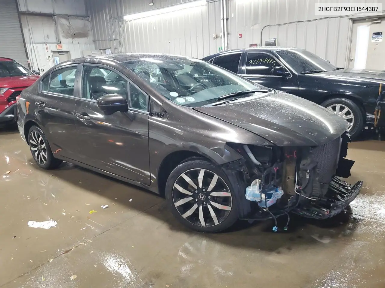 2HGFB2F93EH544387 2014 Honda Civic Exl