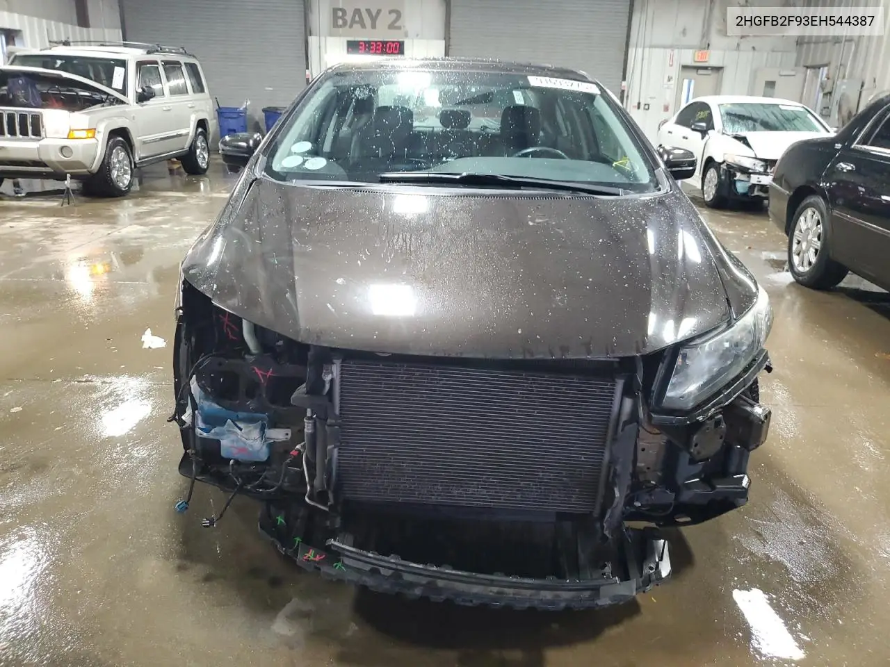 2HGFB2F93EH544387 2014 Honda Civic Exl
