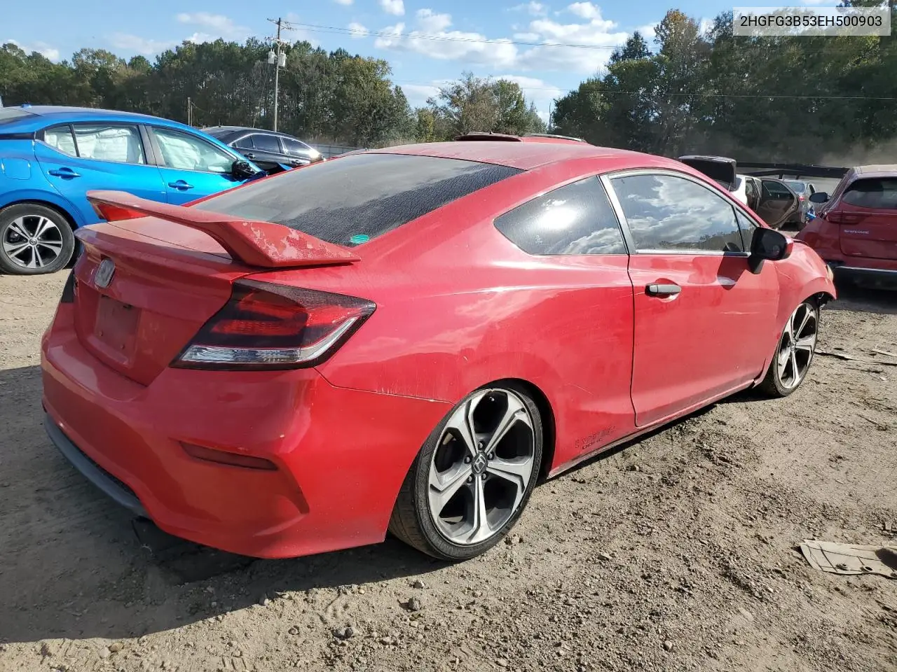 2HGFG3B53EH500903 2014 Honda Civic Lx