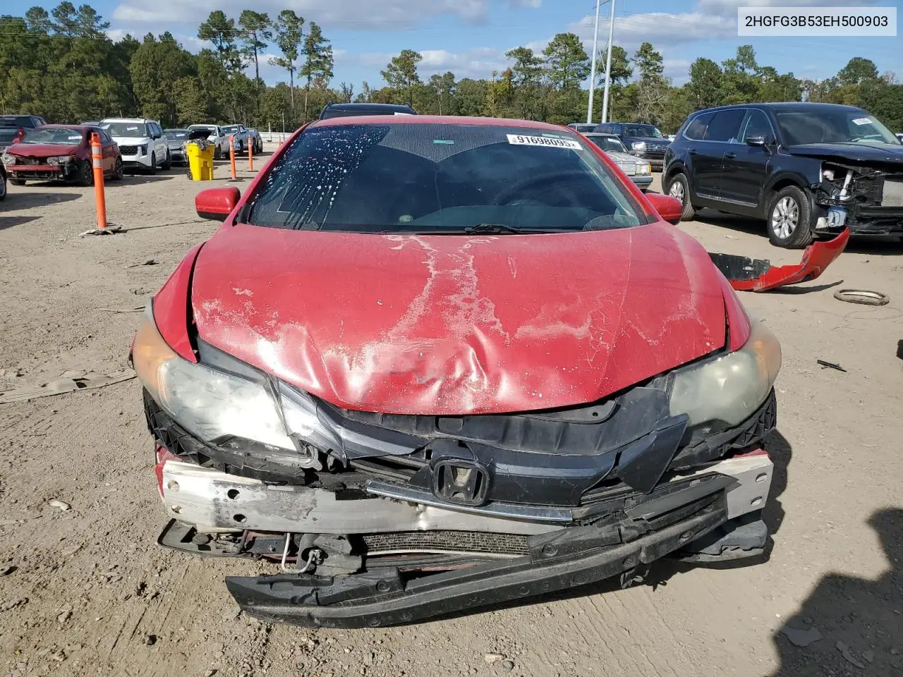 2HGFG3B53EH500903 2014 Honda Civic Lx