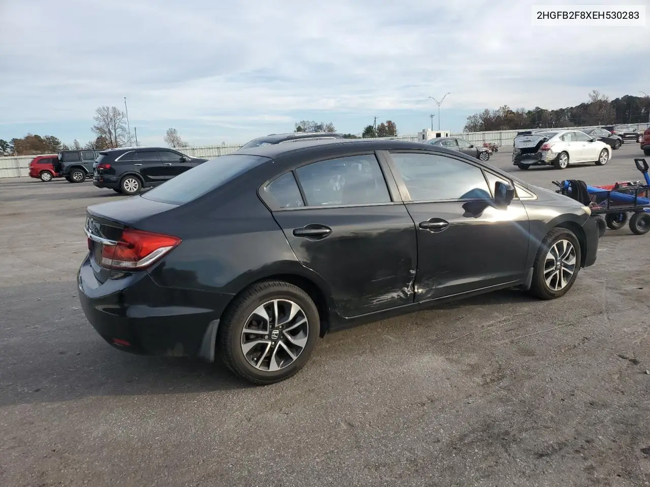 2HGFB2F8XEH530283 2014 Honda Civic Ex
