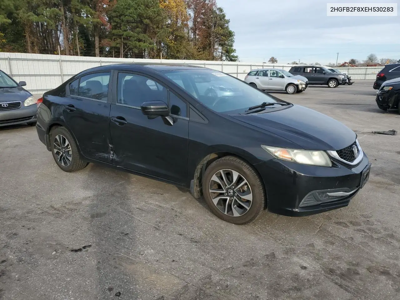 2HGFB2F8XEH530283 2014 Honda Civic Ex