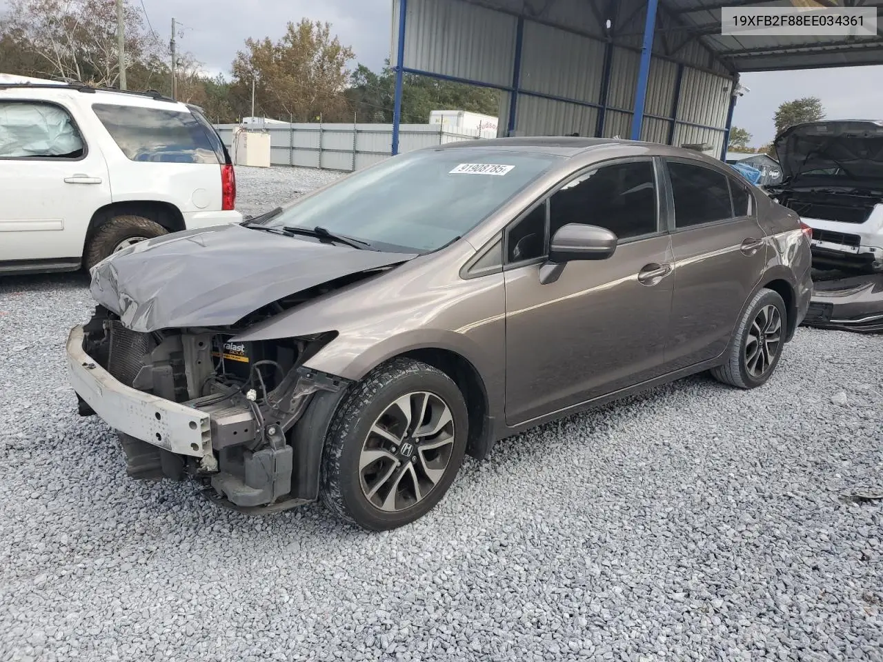 19XFB2F88EE034361 2014 Honda Civic Ex