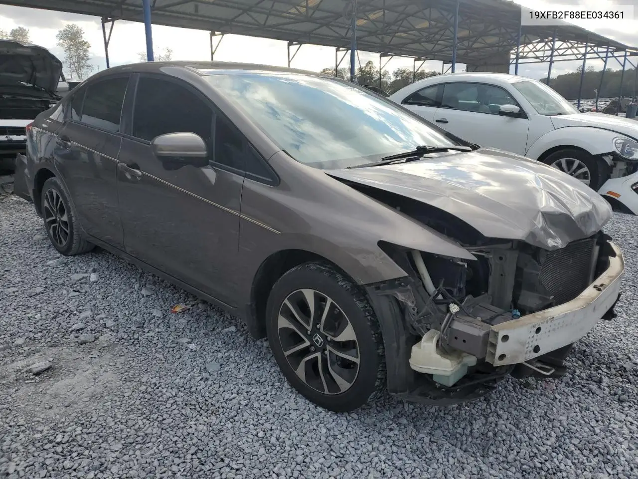 19XFB2F88EE034361 2014 Honda Civic Ex