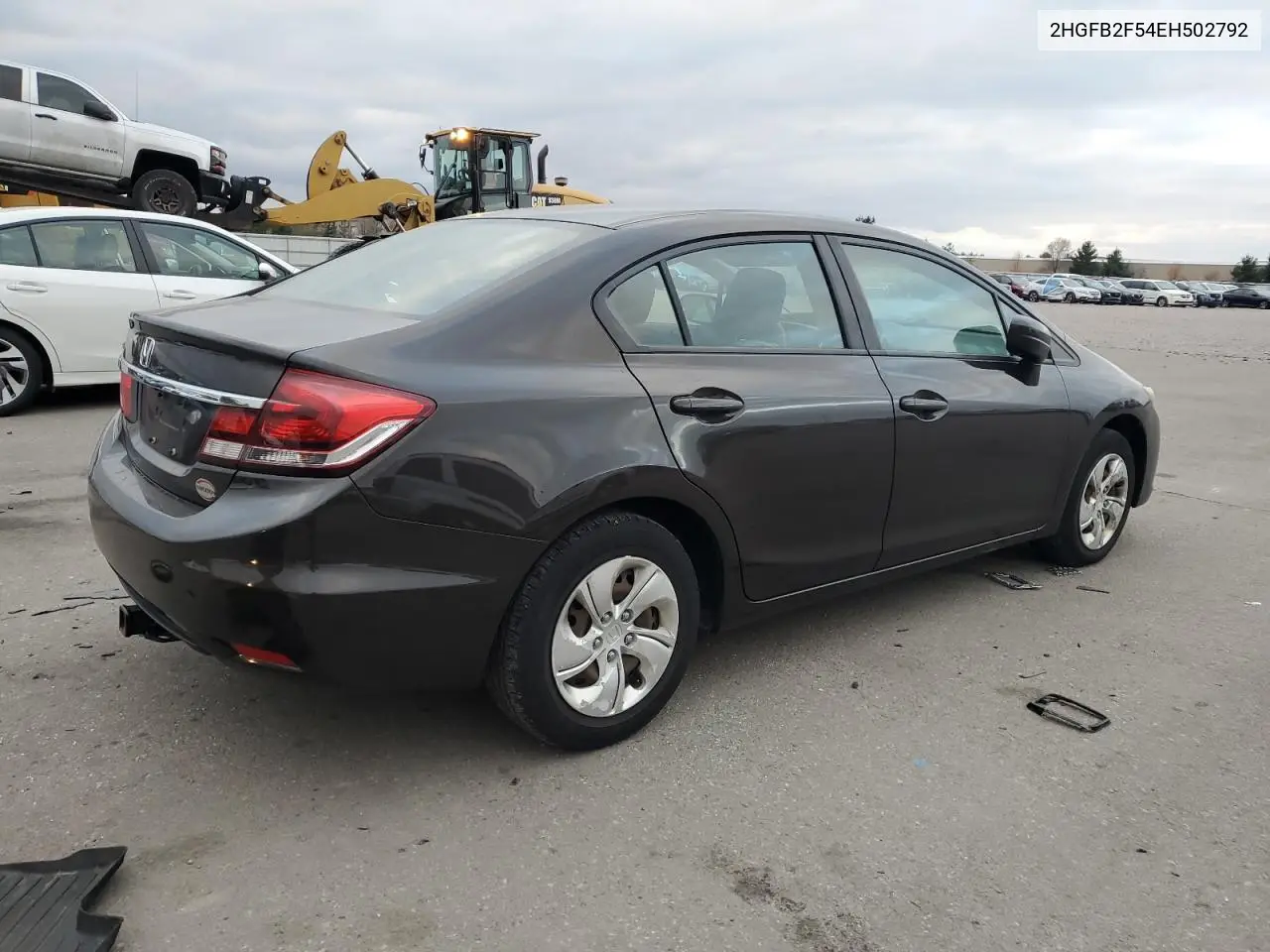 2HGFB2F54EH502792 2014 Honda Civic Lx
