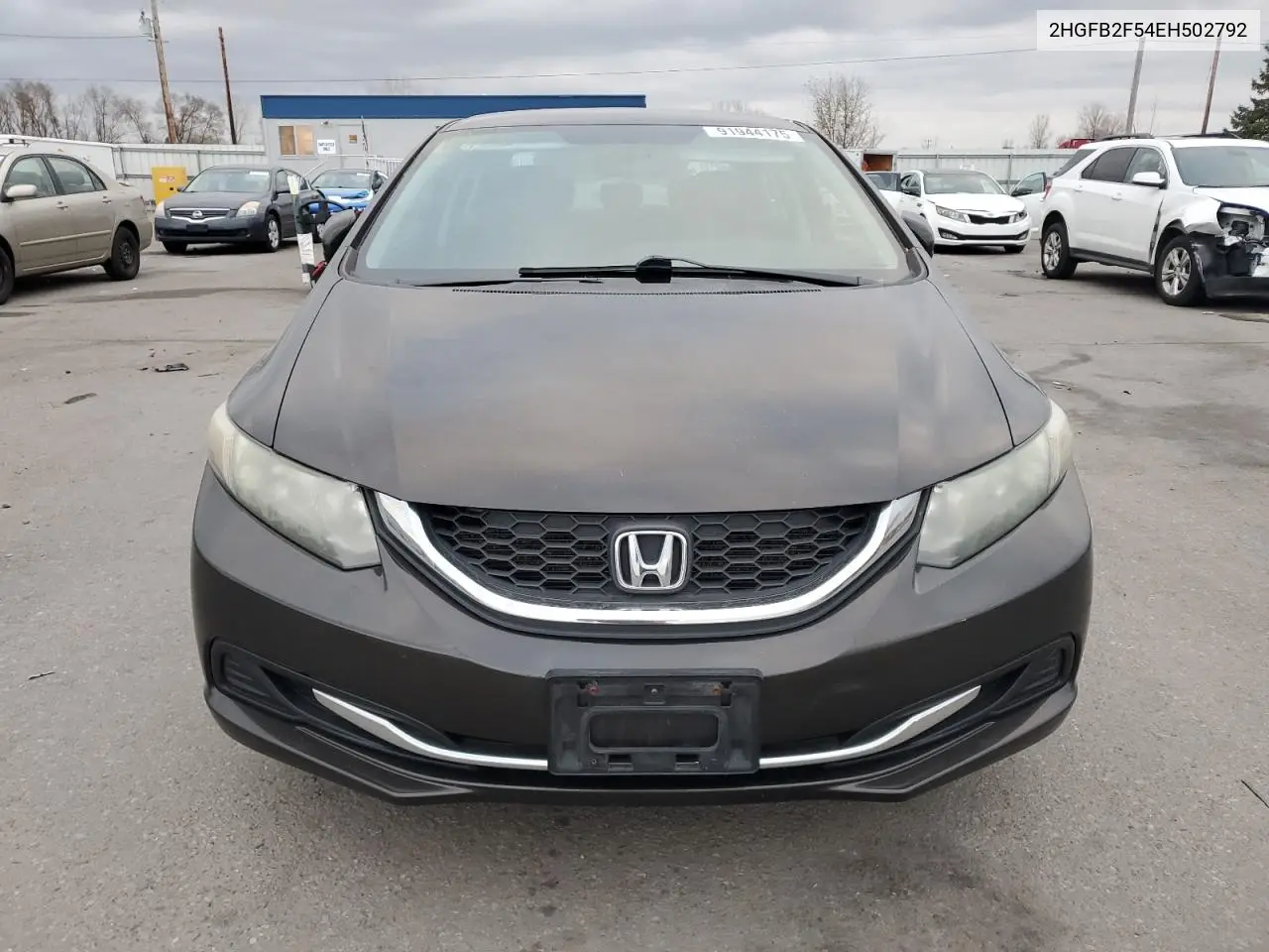 2HGFB2F54EH502792 2014 Honda Civic Lx