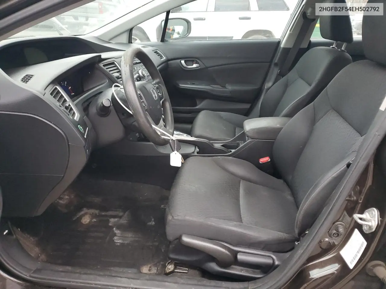 2HGFB2F54EH502792 2014 Honda Civic Lx