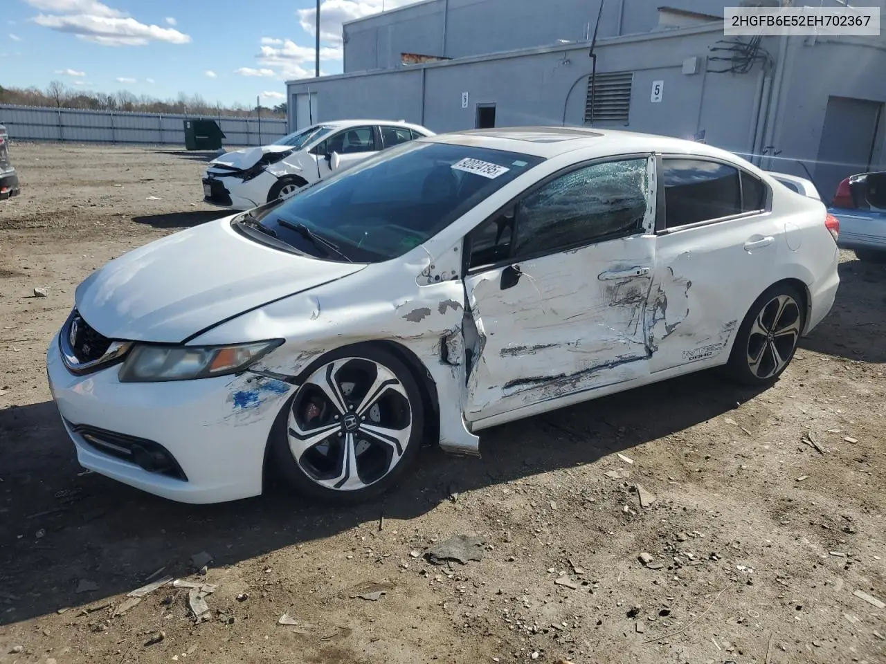 2HGFB6E52EH702367 2014 Honda Civic Si