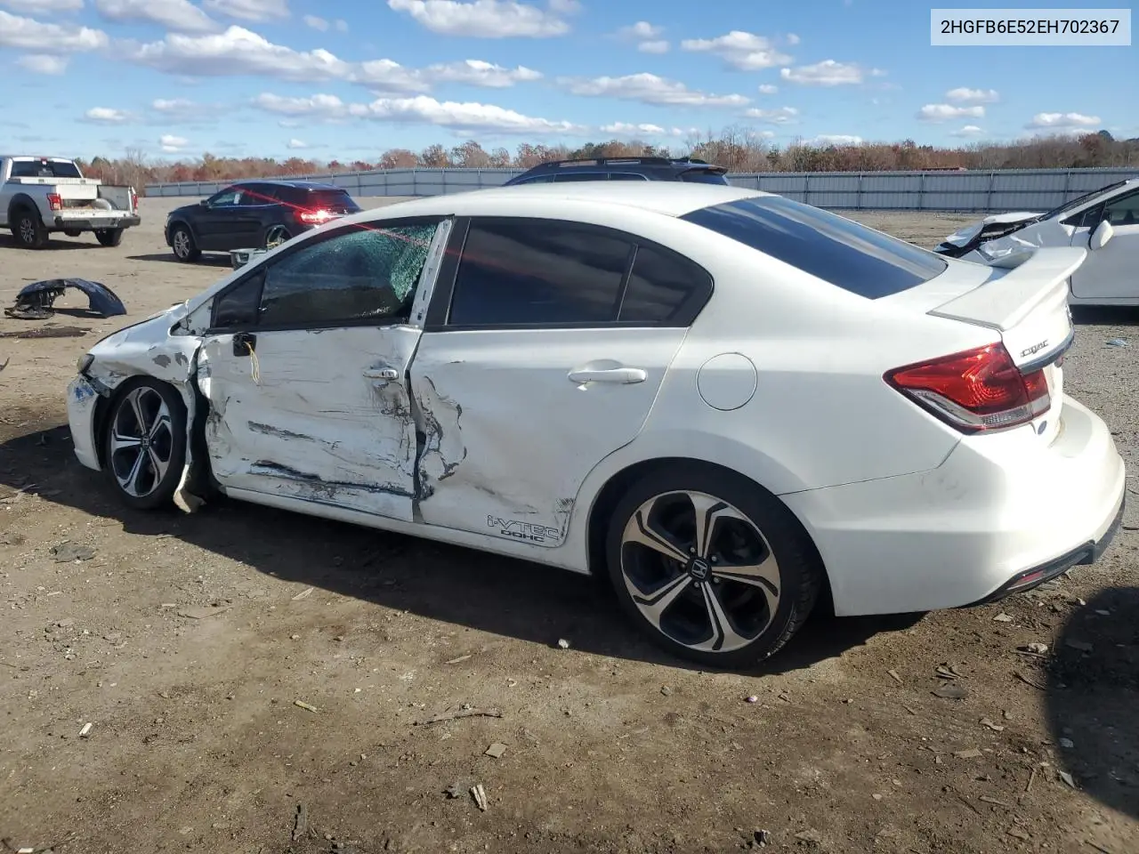 2HGFB6E52EH702367 2014 Honda Civic Si