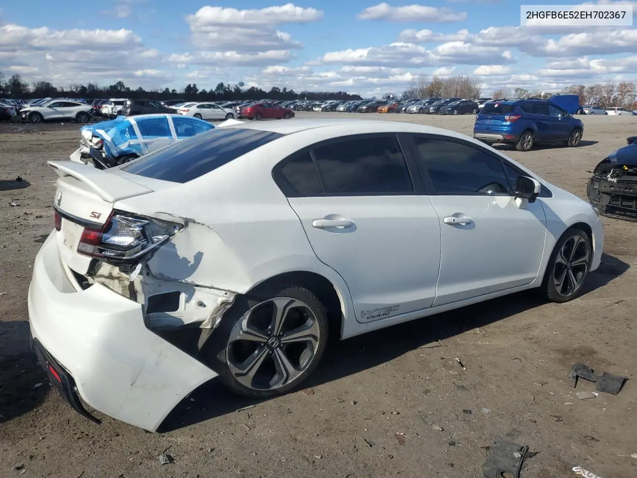 2HGFB6E52EH702367 2014 Honda Civic Si