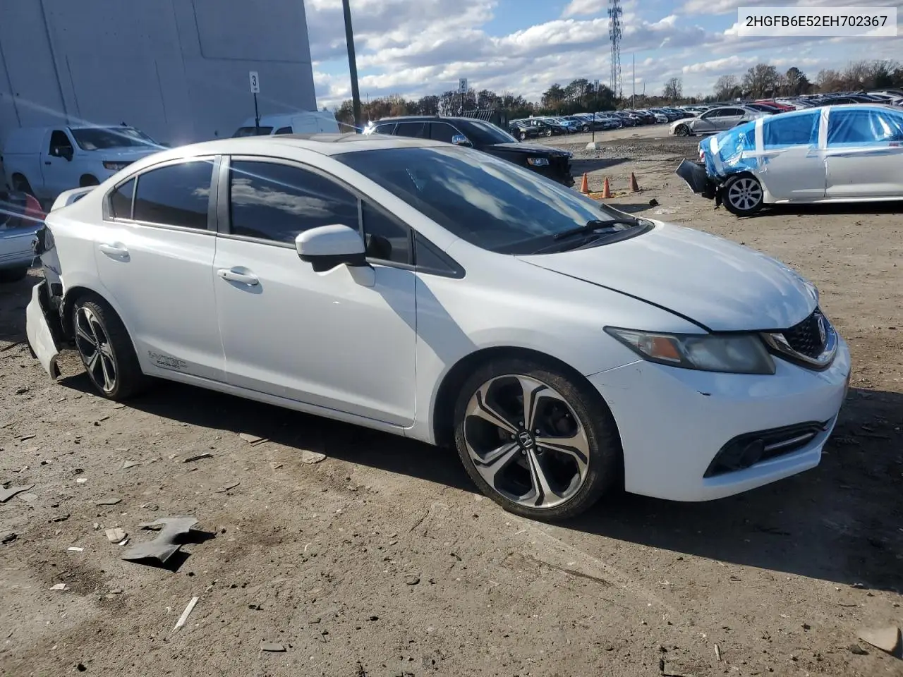 2HGFB6E52EH702367 2014 Honda Civic Si