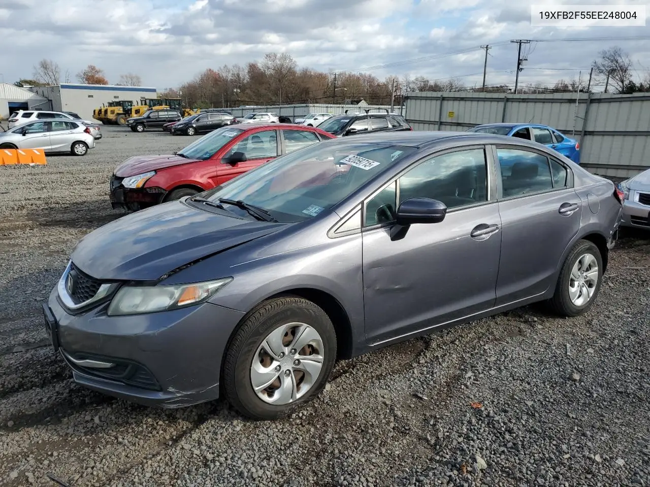 19XFB2F55EE248004 2014 Honda Civic Lx