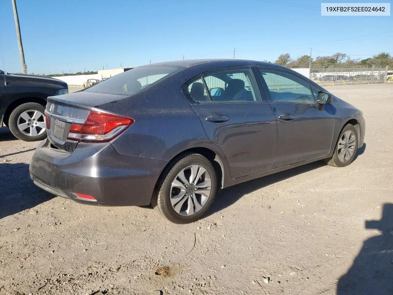 19XFB2F52EE024642 2014 Honda Civic Lx