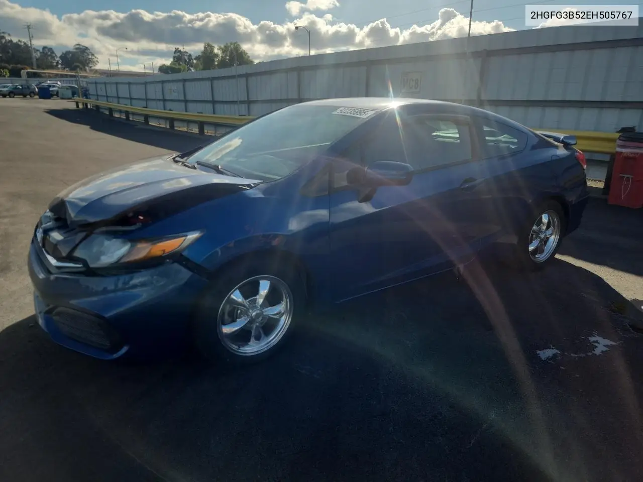 2HGFG3B52EH505767 2014 Honda Civic Lx