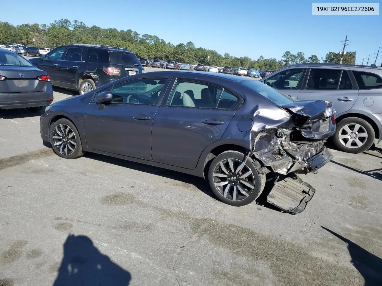 19XFB2F96EE272606 2014 Honda Civic Exl