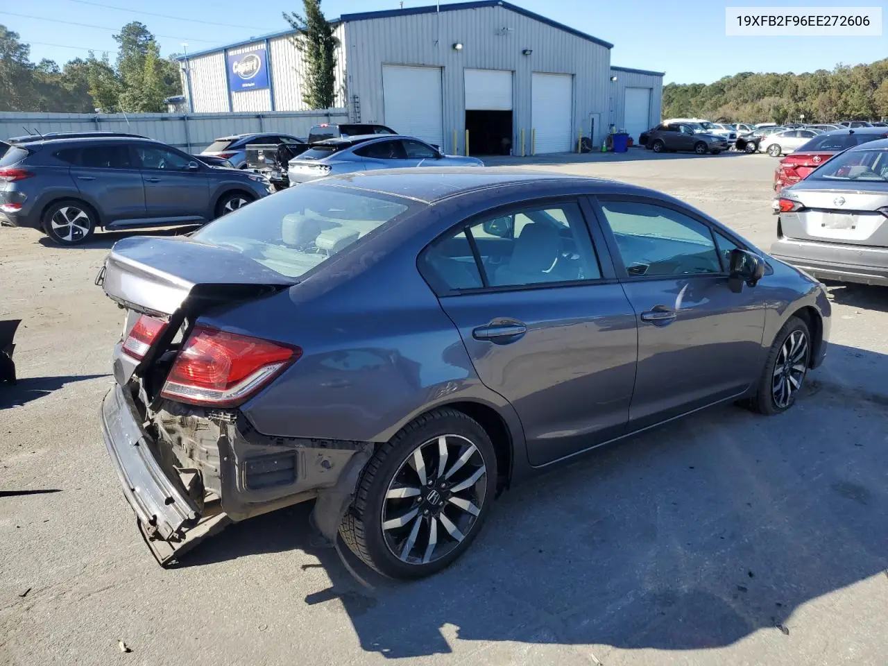 19XFB2F96EE272606 2014 Honda Civic Exl