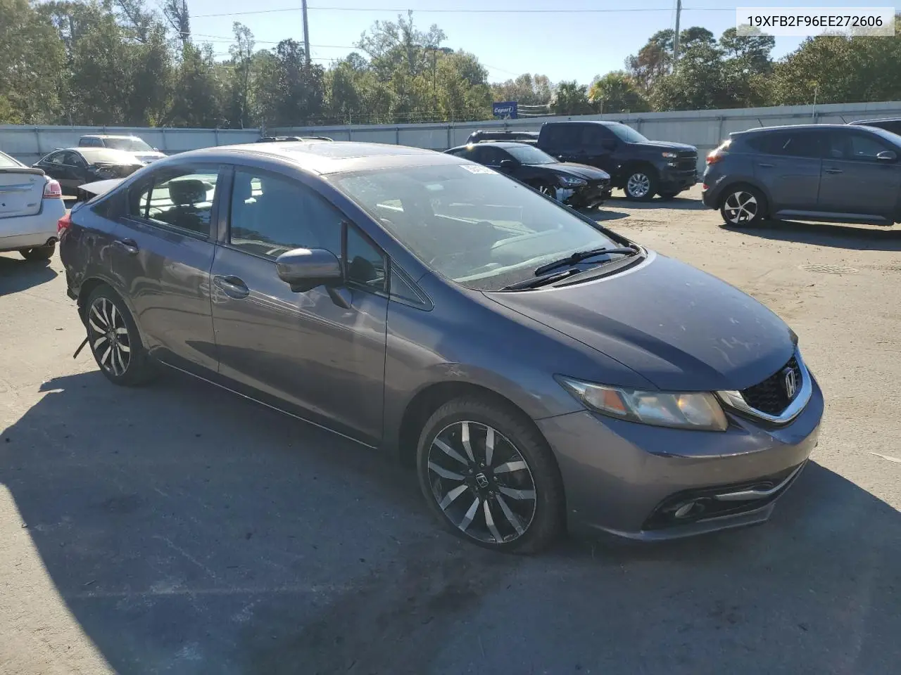 19XFB2F96EE272606 2014 Honda Civic Exl