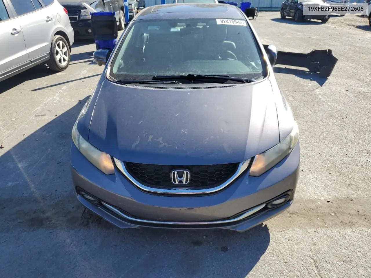 19XFB2F96EE272606 2014 Honda Civic Exl
