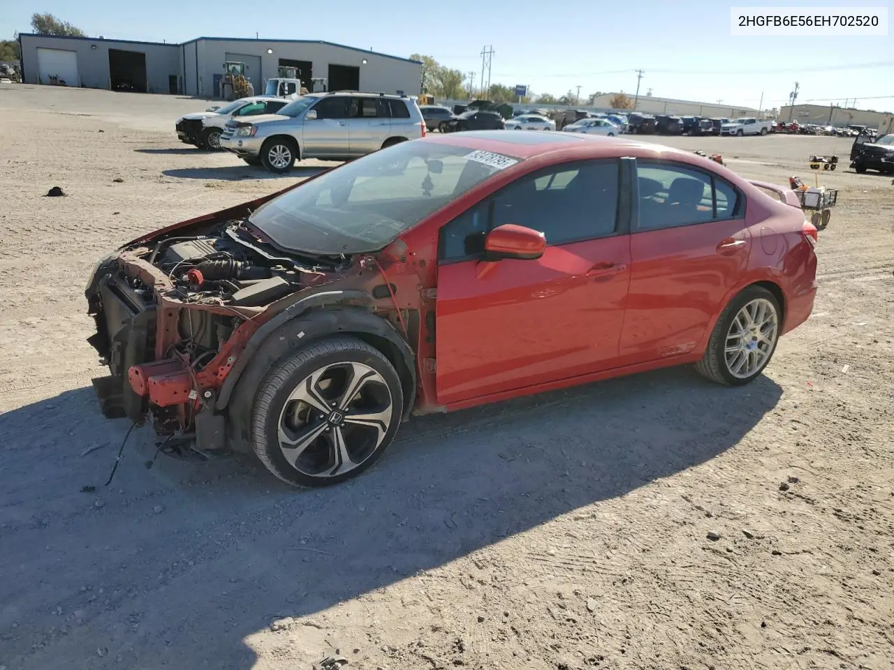 2HGFB6E56EH702520 2014 Honda Civic Si