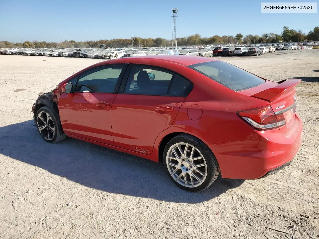 2HGFB6E56EH702520 2014 Honda Civic Si