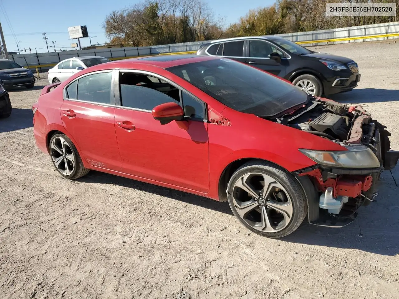2HGFB6E56EH702520 2014 Honda Civic Si