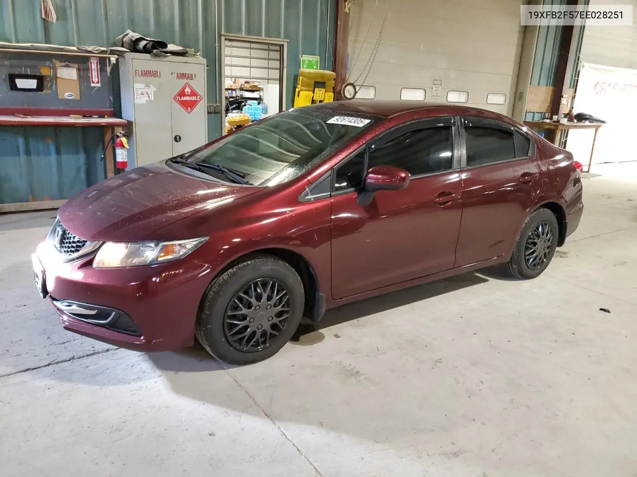 19XFB2F57EE028251 2014 Honda Civic Lx