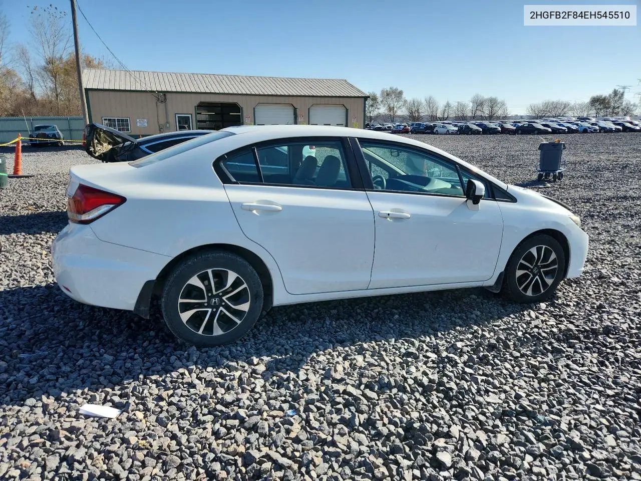 2HGFB2F84EH545510 2014 Honda Civic Ex