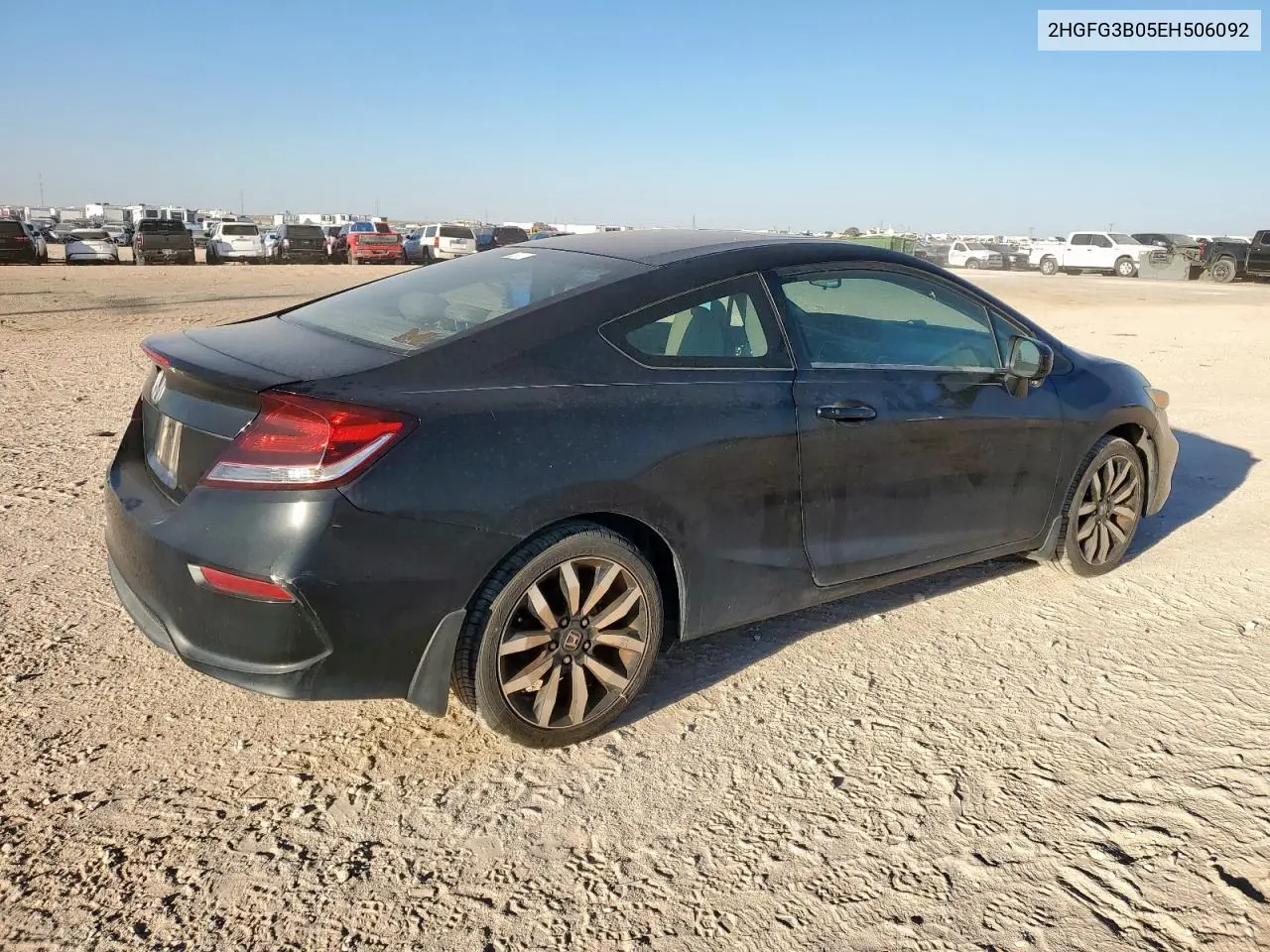 2HGFG3B05EH506092 2014 Honda Civic Exl
