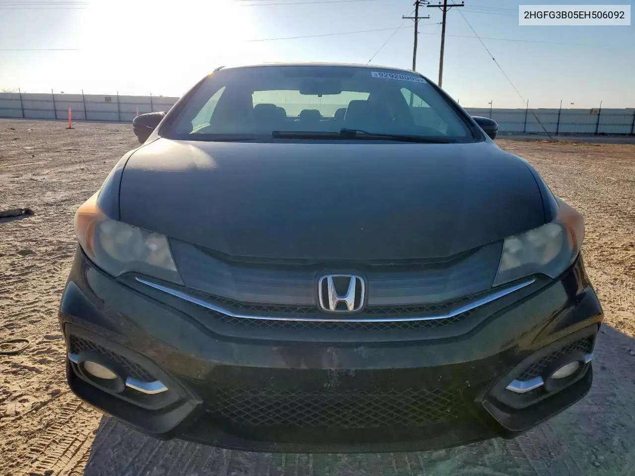 2HGFG3B05EH506092 2014 Honda Civic Exl