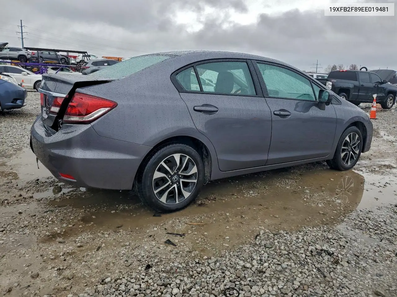 19XFB2F89EE019481 2014 Honda Civic Ex