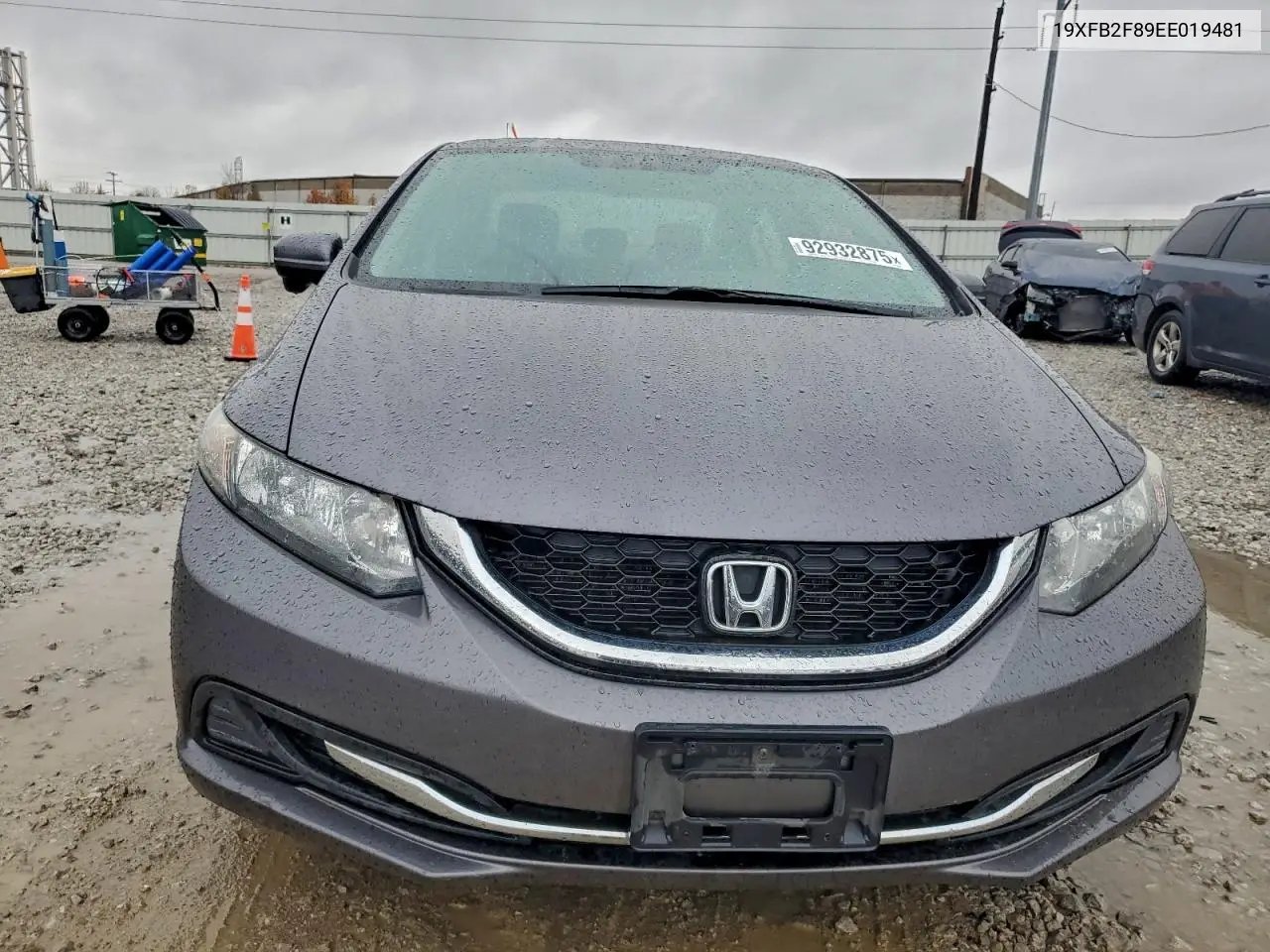 19XFB2F89EE019481 2014 Honda Civic Ex