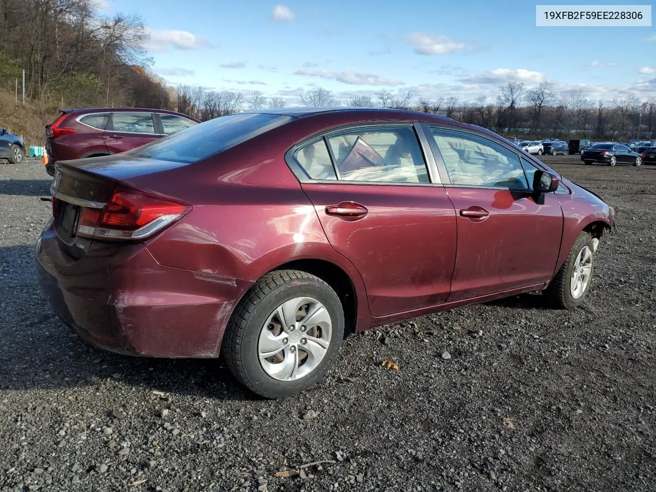 19XFB2F59EE228306 2014 Honda Civic Lx